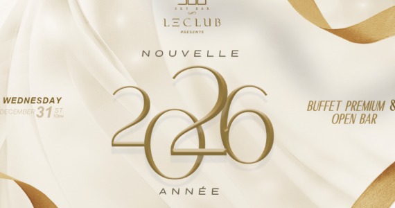 Réveillon All Inclusive no Le Club aposta em vista e open bar premium