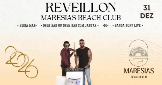 Réveillon Maresias Beach Club 2026 Réveillon Maresias Beach Club 2026