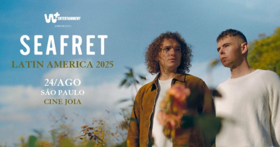 Seafret retorna ao Brasil com show único em São Paulo