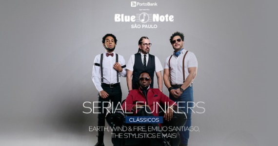 Serial Funkers apresenta “Clássicos” no Blue Note São Paulo