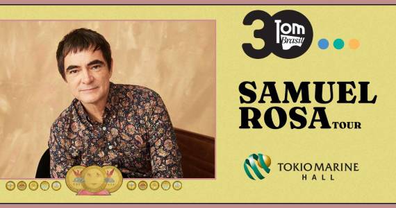Samuel Rosa apresenta seu repertório solo no Tokio Marine Hall