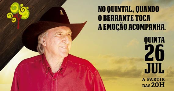 Quintal do Espeto recebe show do cantor e compositor Sérgio Reis Eventos BaresSP 570x300 imagem