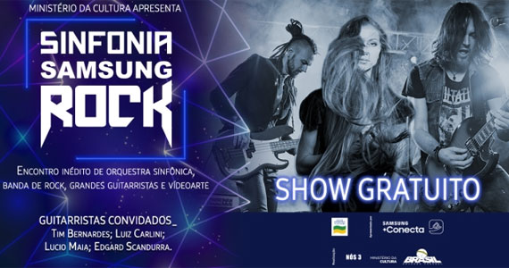 Sinfonia Samsung Rock une Orquestra de Heliópolis com grandes roqueiros no Parque Ibirapuera Eventos BaresSP 570x300 imagem