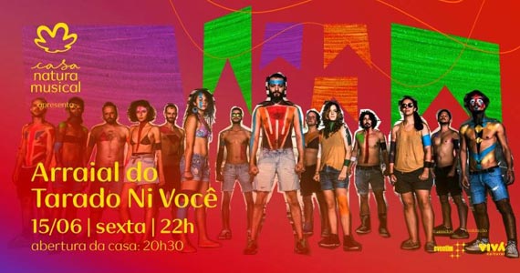 Arraial do Tarado Ni Você faz homenagem a Caetano Veloso na Casa Natura Musical Eventos BaresSP 570x300 imagem