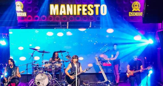 Manifesto Bar recebe show da banda These Days com ação social