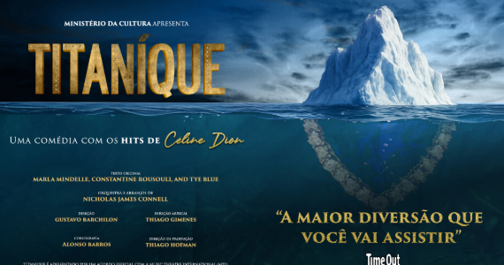 Titanique – O Musical estreia no Brasil com hits de Céline Dion Titanique – O Musical estreia no Brasil com hits de Céline Dion