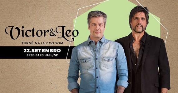 Dupla Victor e Leo apresenta nova turnê 