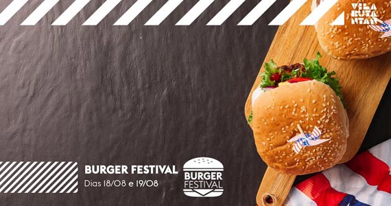 Festival de Hambúrguer com opções veganas e vegetarianas no Vila Butatan Eventos BaresSP 570x300 imagem