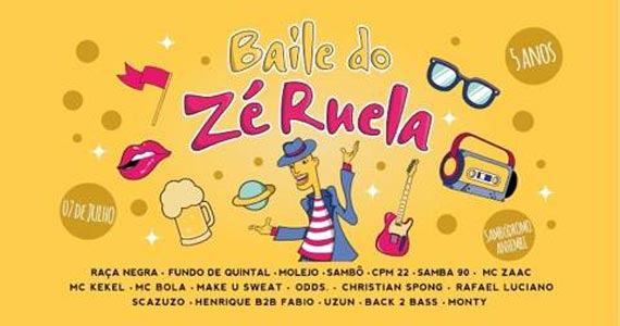 Baile do Zé Ruela comemora 5 anos com Raça Negra e convidados no Sambódromo do Anhembi Eventos BaresSP 570x300 imagem