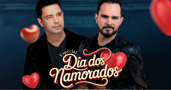 Espaço Unimed vai celebrar o Dia dos Namorados com show especial de Zezé Di Camargo & Luciano