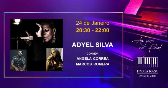 Adyel Silva Entre Amigos no Fino da Bossa