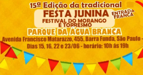 Arraial no Parque da Água Branca