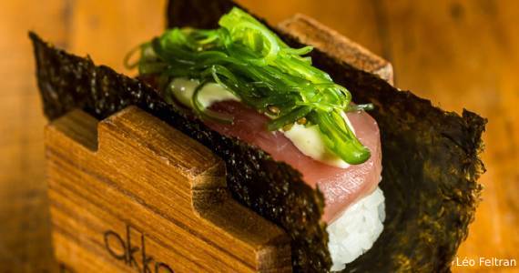 Dia do Sushi no Restaurante Akkan