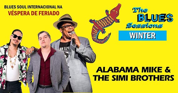Alabama Mike e The Simi Brothers se apresentam no Bourbon Street Alabama Mike e The Simi Brothers se apresentam no Bourbon Street