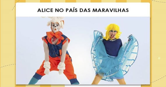 Teatro Folha exibe a peça Alice no País das Maravilhas Eventos BaresSP 570x300 imagem