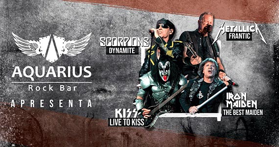 Scorpions, Metallica, Kiss e Ironmaiden agitam a noite no Aquarius Eventos BaresSP 570x300 imagem