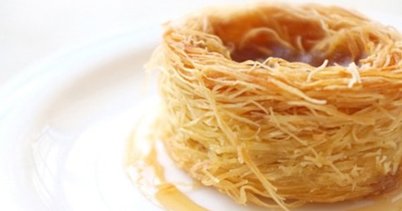 Primavera colore cardápio do restaurante Arabesco