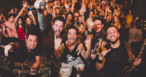 Dublin Live Music será tomada pelos sons consagrados do Rock'n Roll com o show do Arena Rock