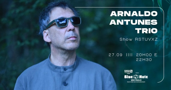 Arnaldo Antunes Trio retorna a São Paulo com o show Rstuvxz