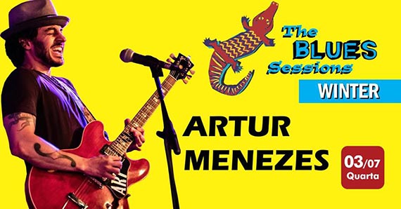 Artur Menezes realiza apresentação no Bourbon Street Music Club