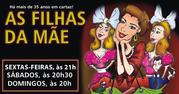 As filhas da Mãe em cartaz no Teatro Bibi Ferreira Eventos BaresSP 570x300 imagem