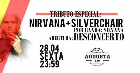 Banda Silvana apresenta tributo ao Nirvana e Silverchair na Augusta 339 Eventos BaresSP 570x300 imagem