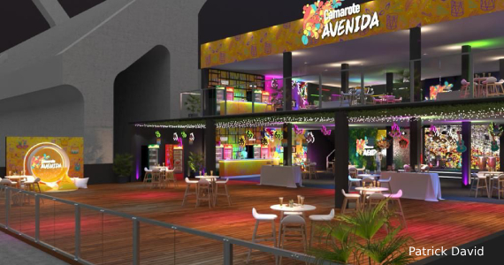 Camarote Avenida no Sambódromo do Anhembi