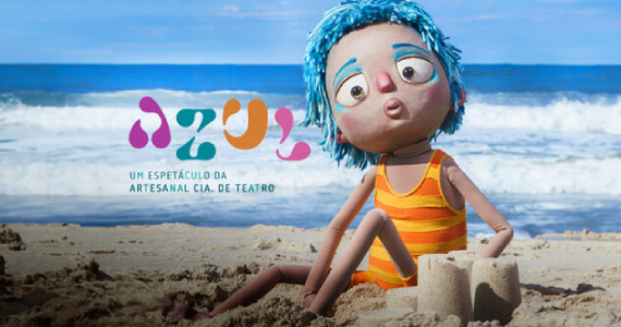 Espetáculo Azul com Cia Artesanal no Sesc Belenzinho