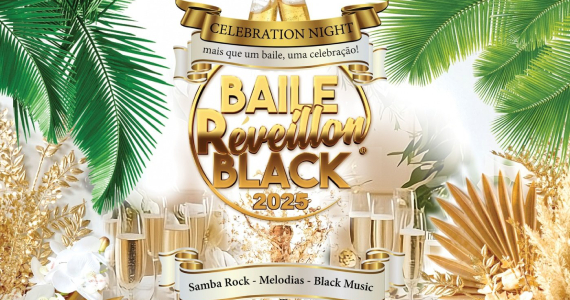 Baile Réveillon Black na Casa de Portugal
