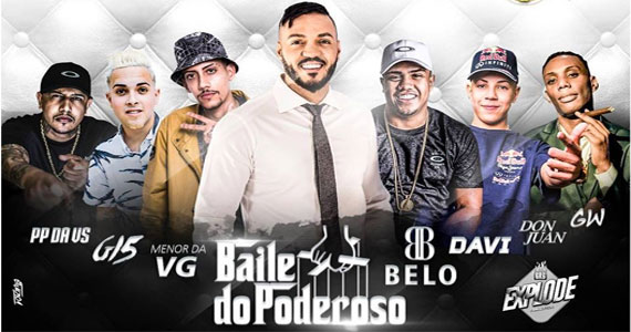Baile do Poderoso com Belo, G15 e Mc Davi na Nitro Night