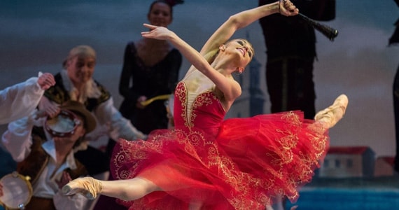 Ballet Nacional da Rússia apresenta espetáculo no Teatro Opus