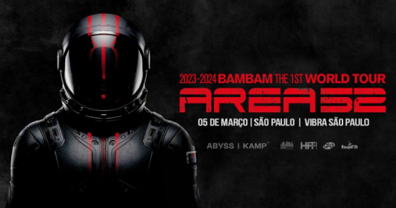 BamBam The 1st World tour Area 52 na Vibra São Paulo