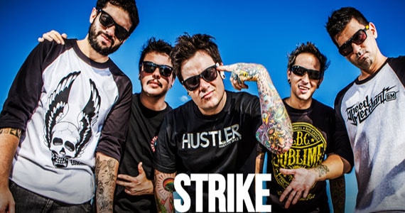 Banda Strike mistura de punk rock, skate punk e rapcore no Jai Club Banda Strike mistura de punk rock, skate punk e rapcore no Jai Club