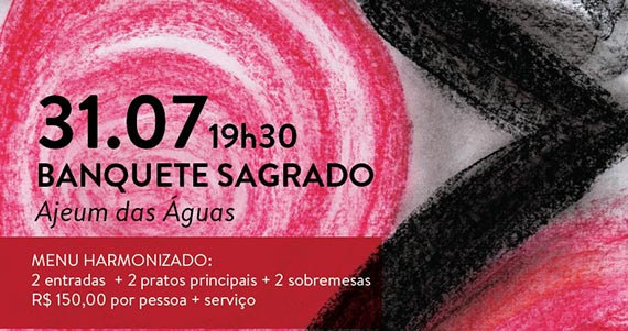 Rota do Acarajé recebe chef Carlos Ribeiro e realiza Banquete Sagrado Eventos BaresSP 570x300 imagem