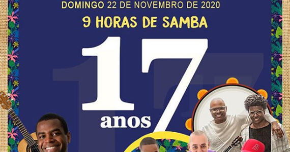 Bar Samba comemora aniversário na Vila Madalena com muito samba Eventos BaresSP 570x300 imagem