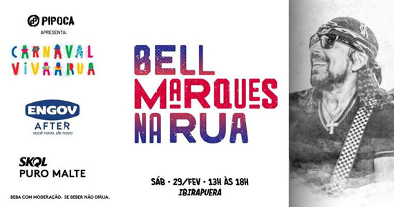 Bell Marques chega a São Paulo com o Bloco Bell Marques na Rua no Carnaval Eventos BaresSP 570x300 imagem
