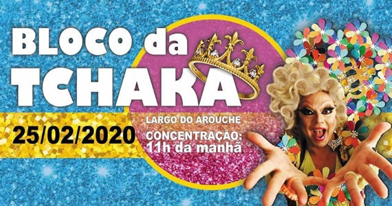Bloco da Tchaka desfila no Carnaval de São Paulo Eventos BaresSP 570x300 imagem
