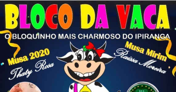 Bloco da Vaca celebra a ressaca do carnaval de rua no Ipiranga Eventos BaresSP 570x300 imagem