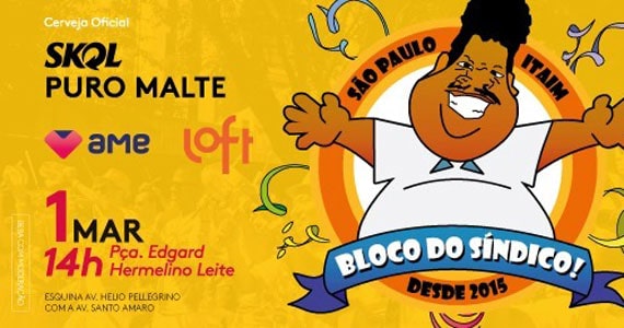 Bloco do Síndico reúne foliões no Carnaval de rua em São Paulo