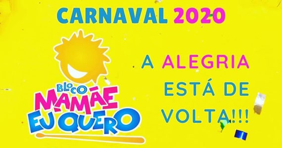 Bloco Mamãe Eu Quero brinca no pré carnaval de rua na Praça Irmãos Karmann