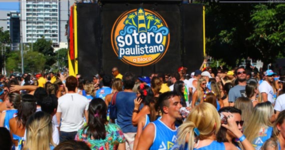 Bloco Sotero Paulistano sai às ruas  para comemorar o pré carnaval  Eventos BaresSP 570x300 imagem