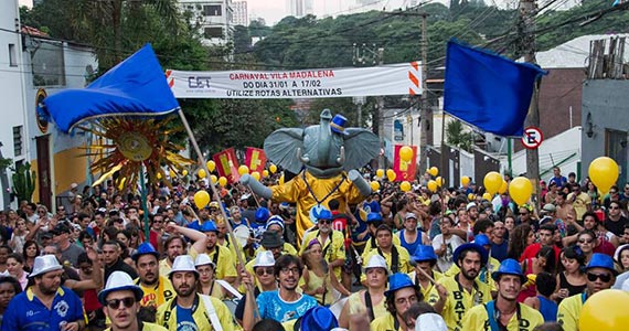 Bloco Unidos Venceremos ocupa as ruas da Vila Madalena