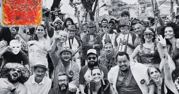 Bloco Bastardo na Rua da Consolação no Centro Bloco Bastardo na Rua da Consolação no Centro