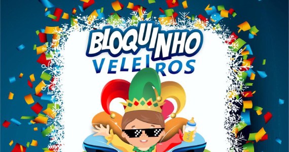 Bloco dos Veleiros na Rua José Francisco de Carvalho