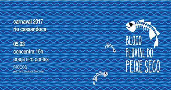 O Bloco Fluvial do Peixe Seco sairá no carnaval de 2017 para mais uma navegação no bairro da Mooca Eventos BaresSP 570x300 imagem