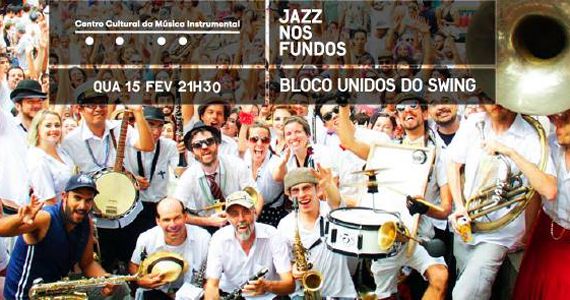 Quarta-feira é dia de embalar o coração com dança e música no Jazz Nos Fundos com o Bloco Unidos do Swing Eventos BaresSP 570x300 imagem