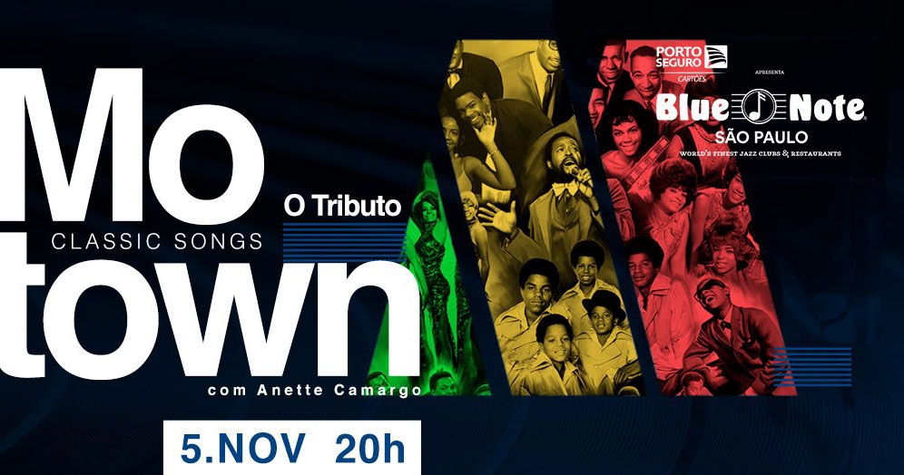 Blue Note apresenta Motown Songs - O Tributo com Anette Camargo