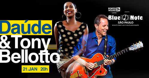 Daúde e Tony Bellotto realizam apresentação única no Blue Note São Paulo