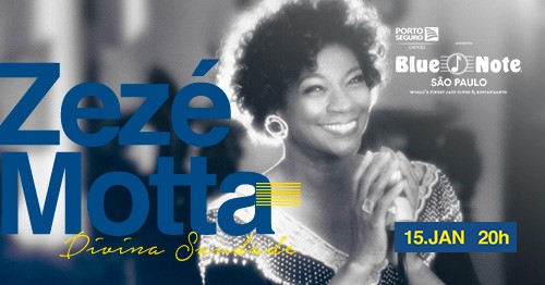 Zezé Motta apresenta show 