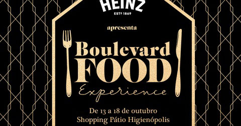 Heinz apresenta Boulevard Food Experience no Pátio Higienópolis Eventos BaresSP 570x300 imagem